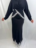 Elegantes 2-Teiler Satin-Set