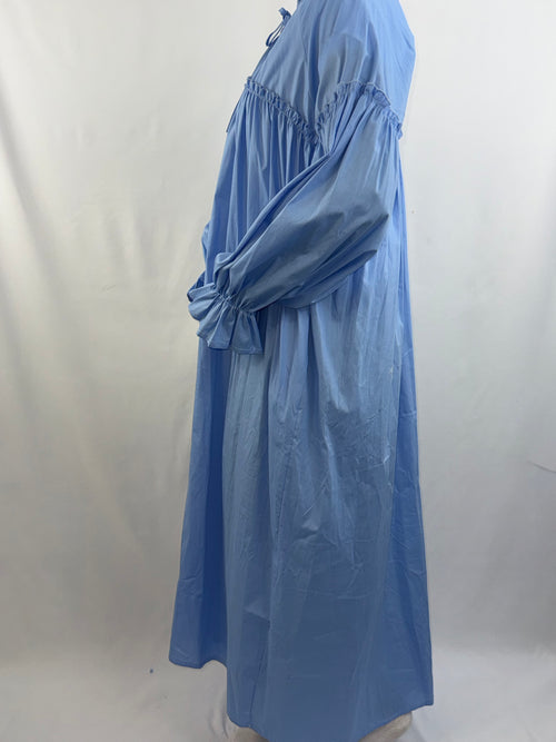 Boho Maxi-Kleid / Hängerkleid mit Rüschen & Volants