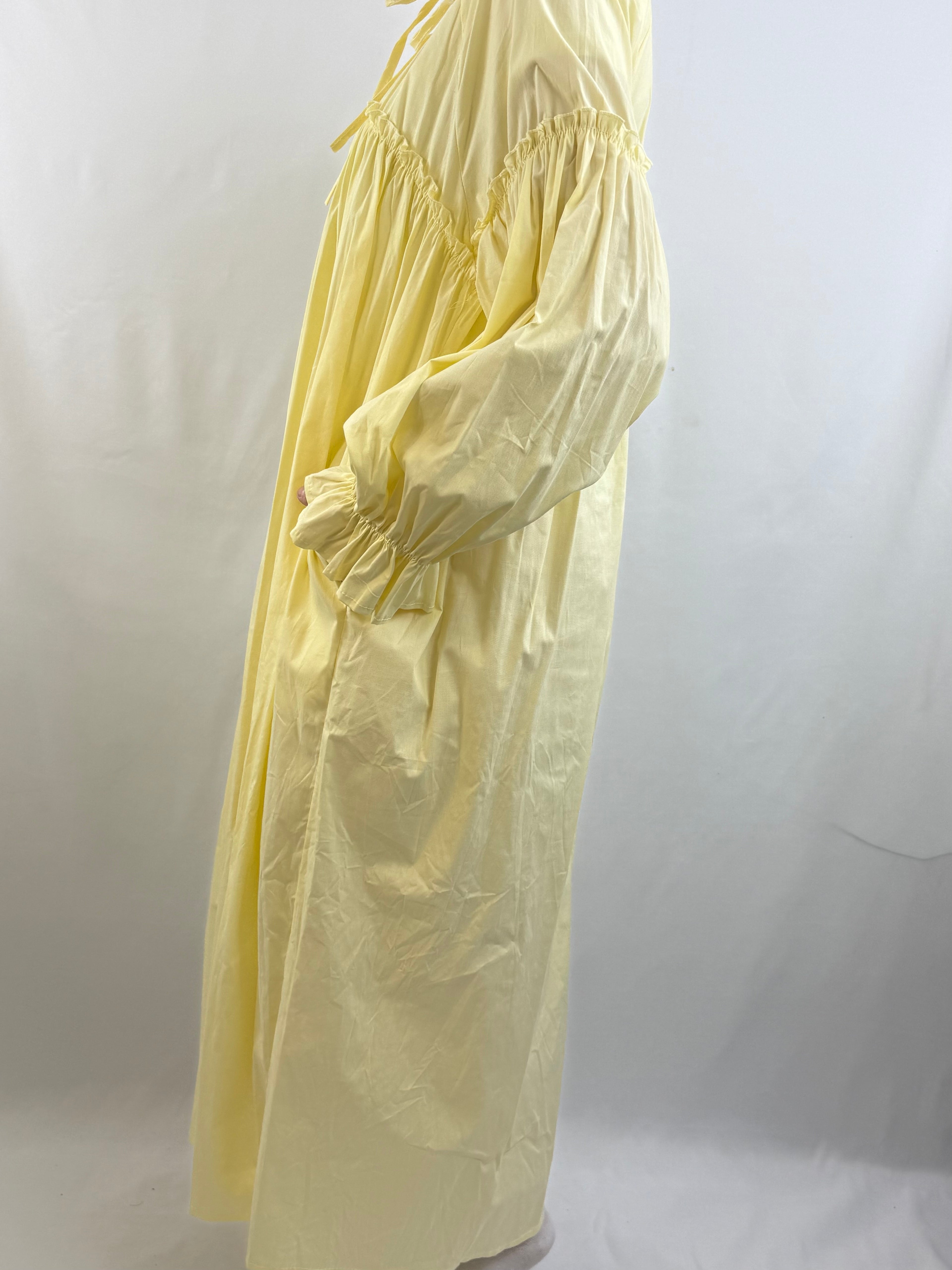 Boho Maxi-Kleid / Hängerkleid mit Rüschen & Volants